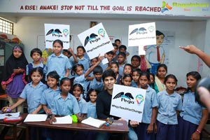 Allu Sirish Pega Teach For Change