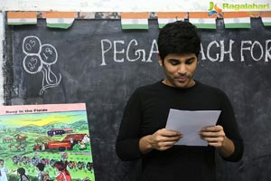 Allu Sirish Pega Teach For Change