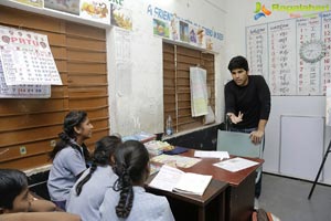 Allu Sirish Pega Teach For Change