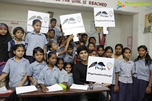 Allu Sirish Pega Teach For Change