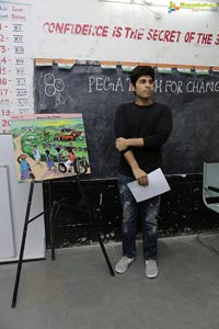 Allu Sirish Pega Teach For Change