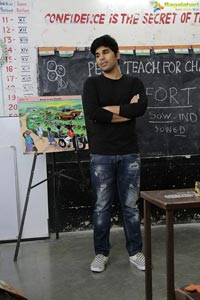 Allu Sirish Pega Teach For Change