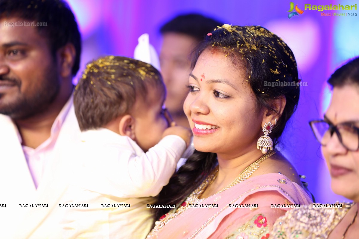 Bommak Jayansh 1st Birthday at Sri Bommak Gangaiah Gradens