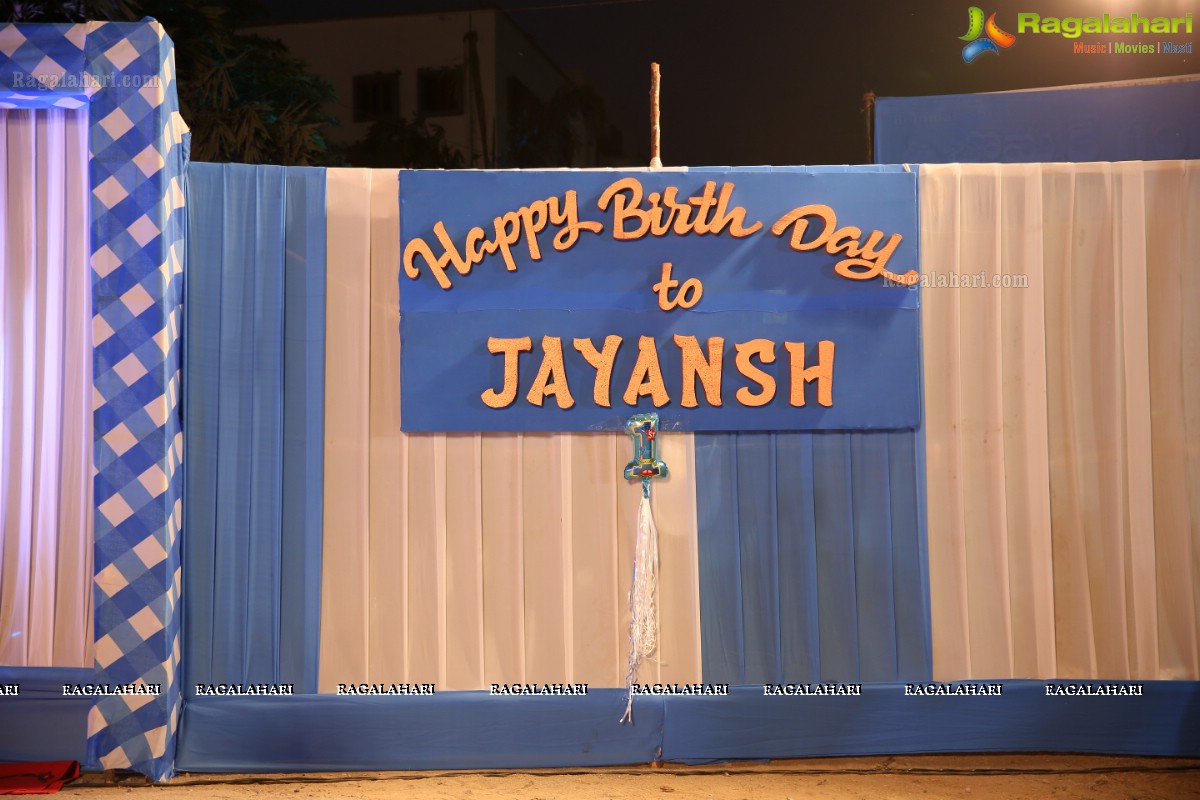 Bommak Jayansh 1st Birthday at Sri Bommak Gangaiah Gradens