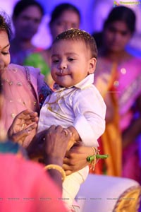 Bommak Jayansh 1st Birthday at Sri Bommak Gangaiah Gradens