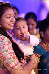 Bommak Jayansh 1st Birthday at Sri Bommak Gangaiah Gradens