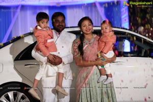 Bommak Jayansh 1st Birthday at Sri Bommak Gangaiah Gradens