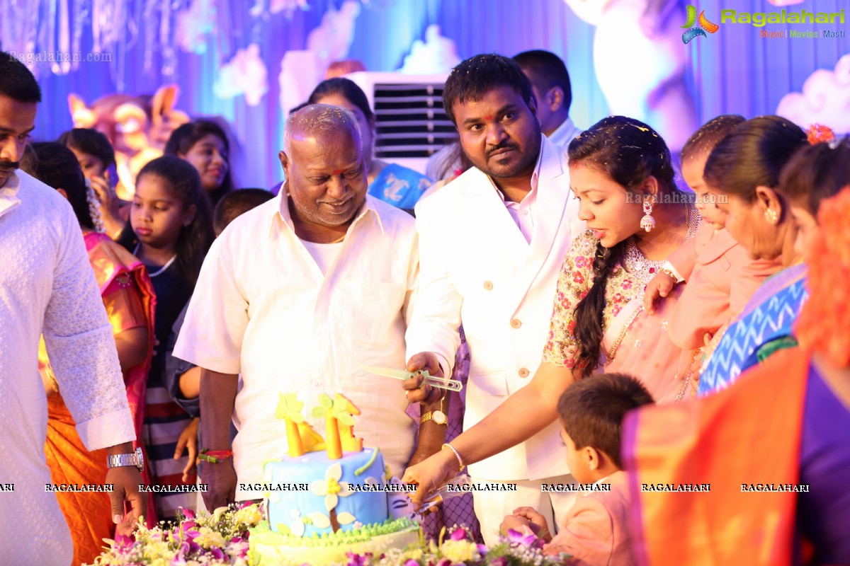 Bommak Jayansh 1st Birthday at Sri Bommak Gangaiah Gradens
