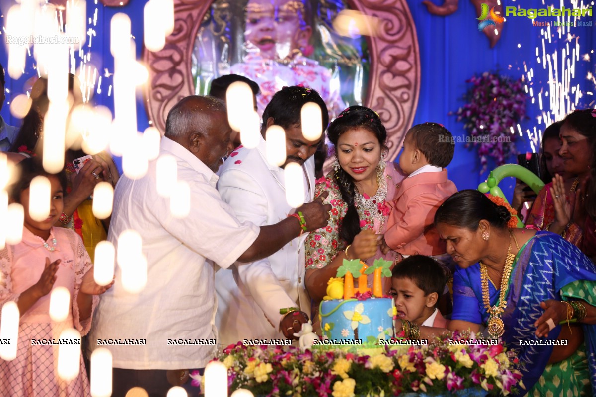 Bommak Jayansh 1st Birthday at Sri Bommak Gangaiah Gradens