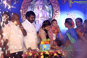 Bommak Jayansh 1st Birthday at Sri Bommak Gangaiah Gradens