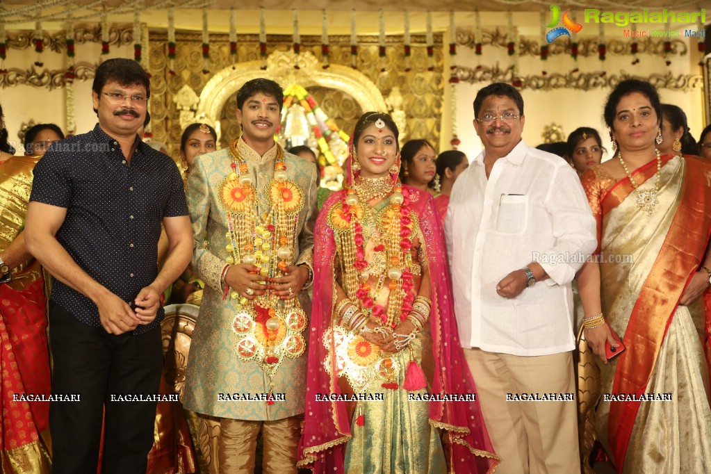 C Kalyan's Elder Son Teja and Naga Sree Wedding Reception