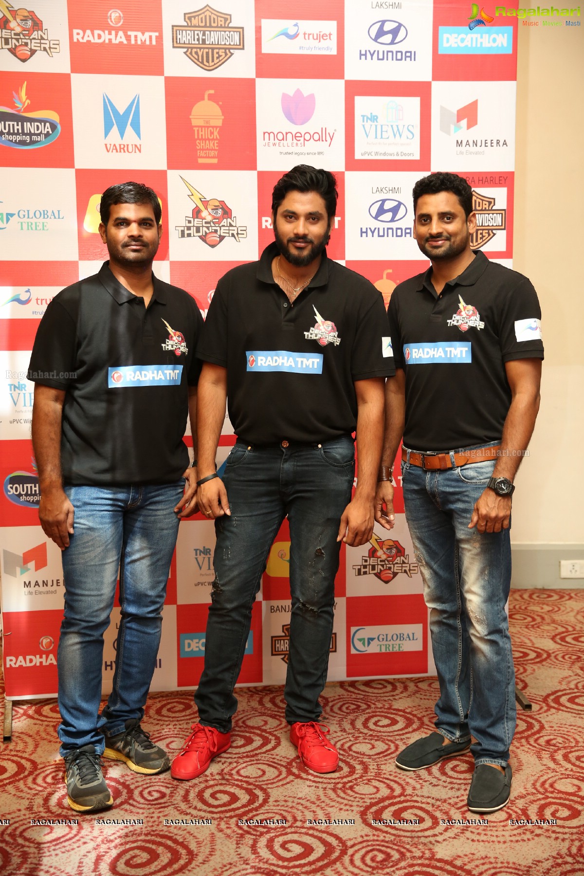 Deccan Thunders Launch And Team Introduction at Radisson Hitec City, Hyderabad