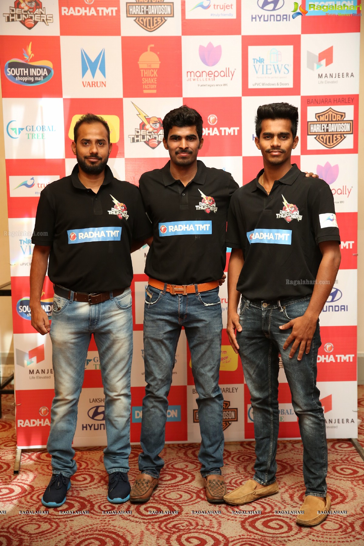 Deccan Thunders Launch And Team Introduction at Radisson Hitec City, Hyderabad