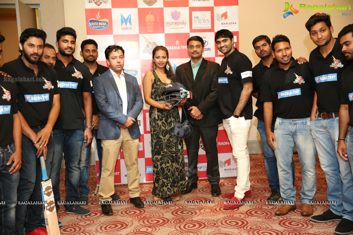Deccan Thunders Launch And Team Introduction at Radisson Hitec City, Hyderabad