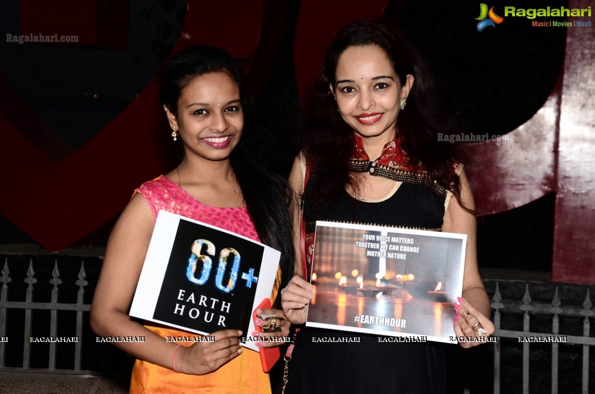 Earth Hour 2018 at People's Plaza, Necklace Road