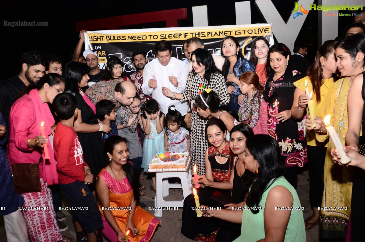 Earth Hour 2018 at People's Plaza, Necklace Road