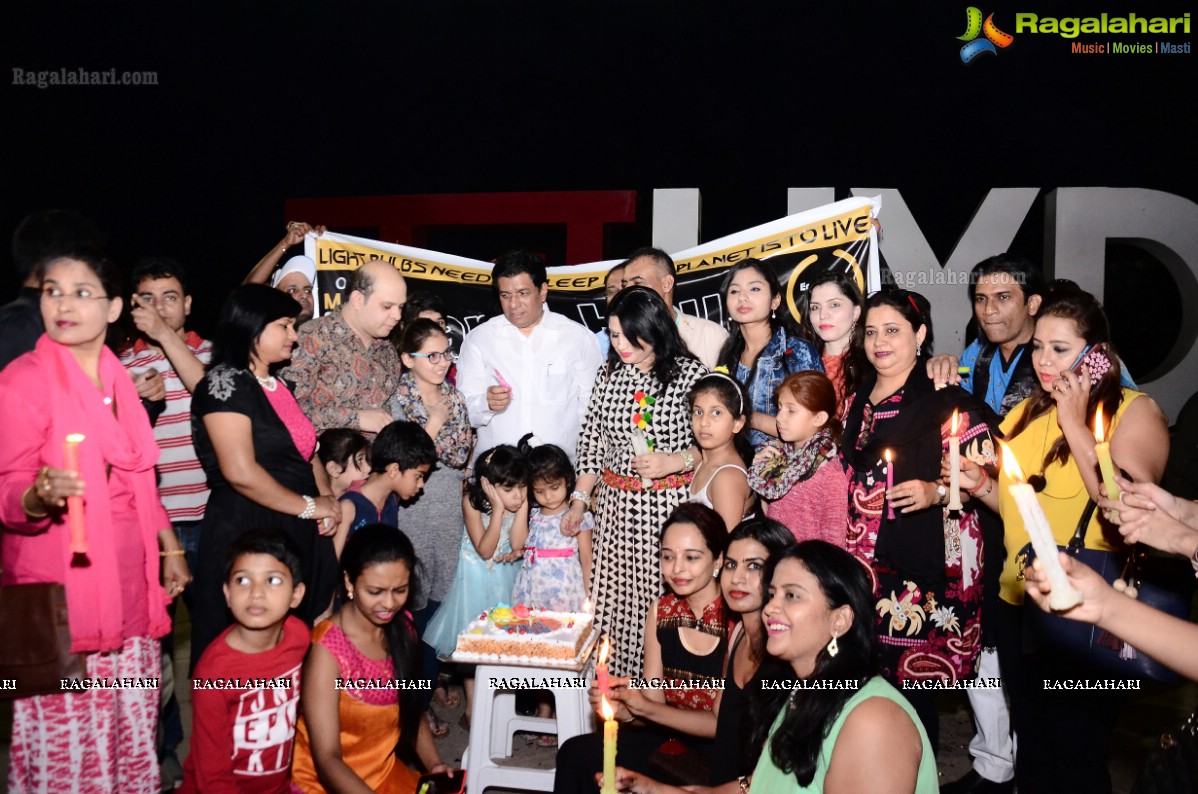 Earth Hour 2018 at People's Plaza, Necklace Road