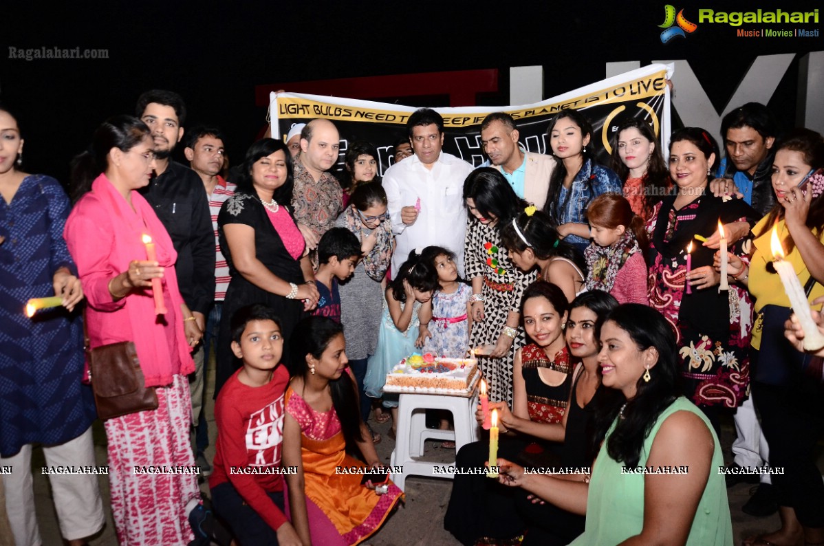 Earth Hour 2018 at People's Plaza, Necklace Road