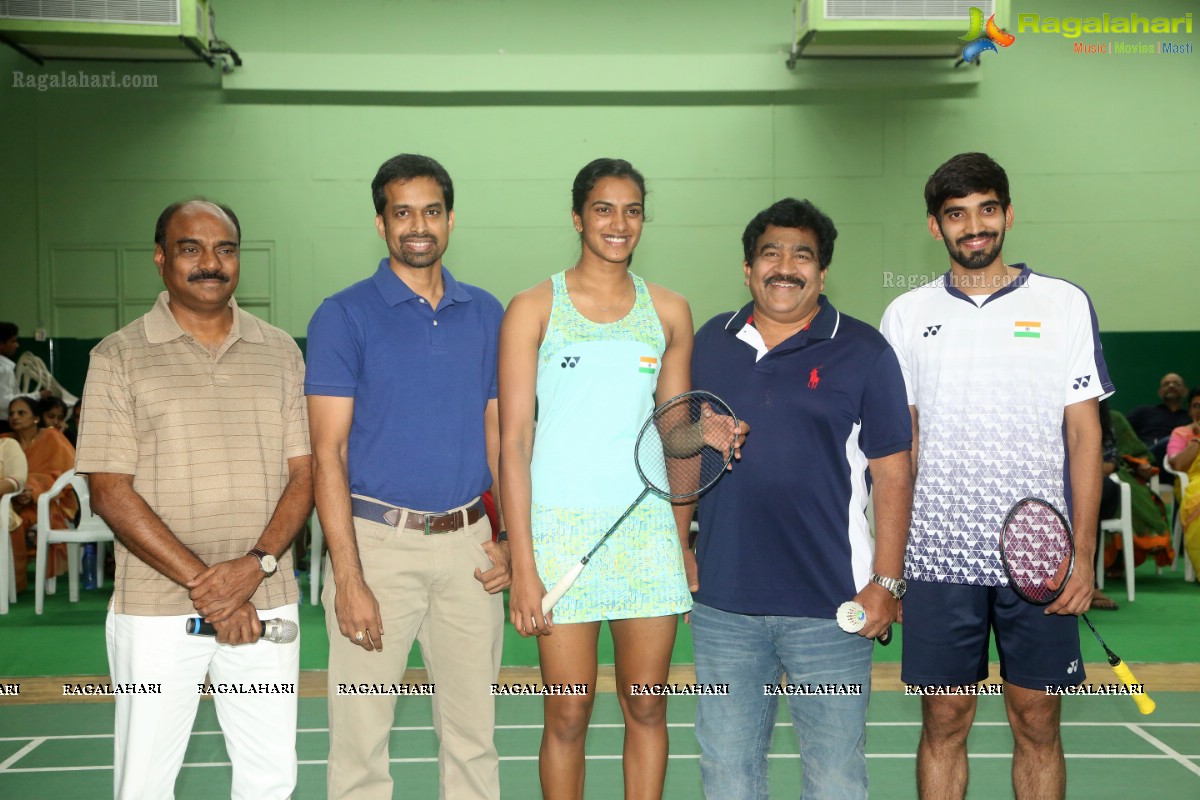 FNCC Shuttle Court Launch by Pullela Gopichand 