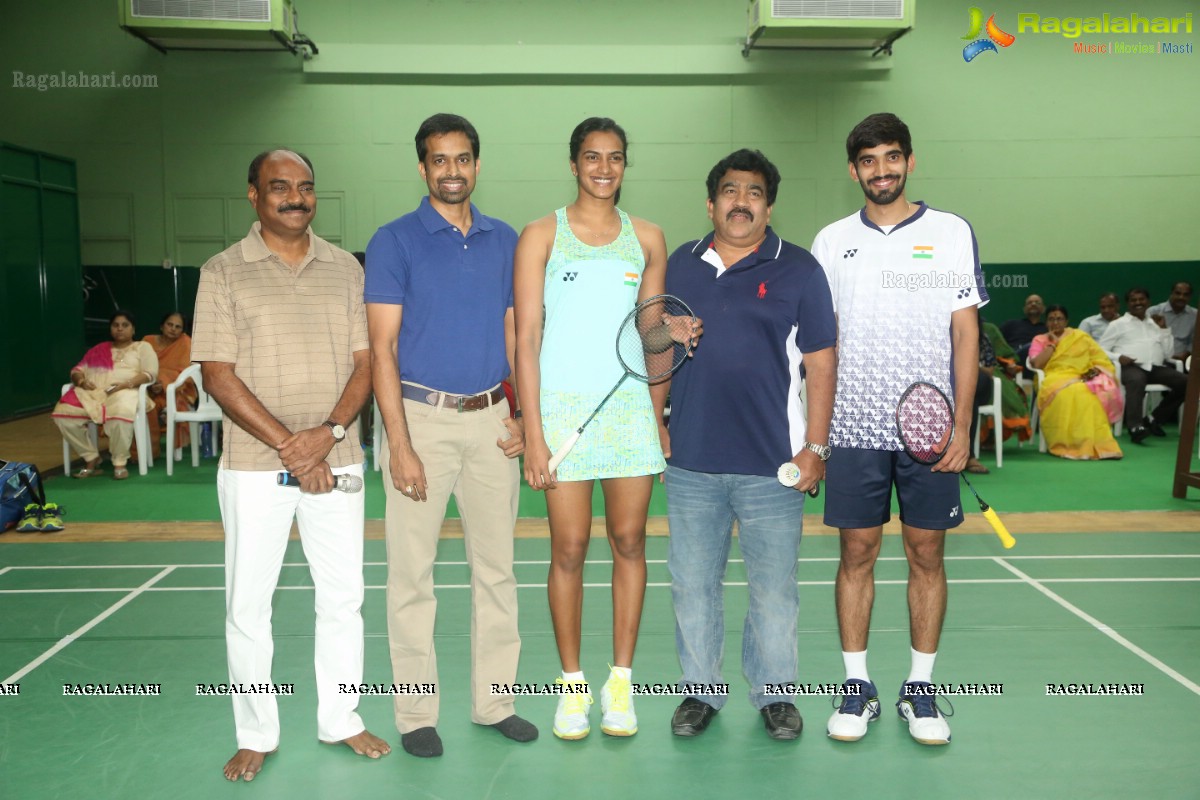 FNCC Shuttle Court Launch by Pullela Gopichand 