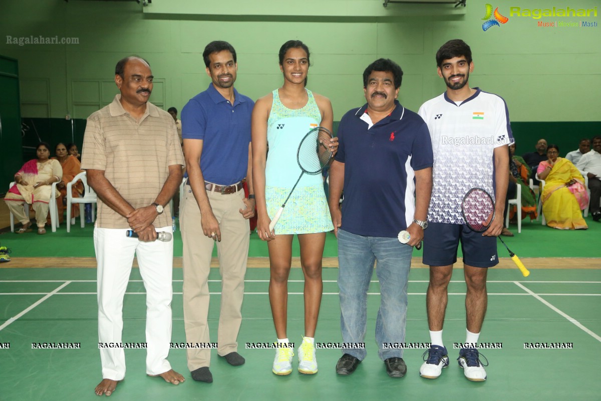 FNCC Shuttle Court Launch by Pullela Gopichand 