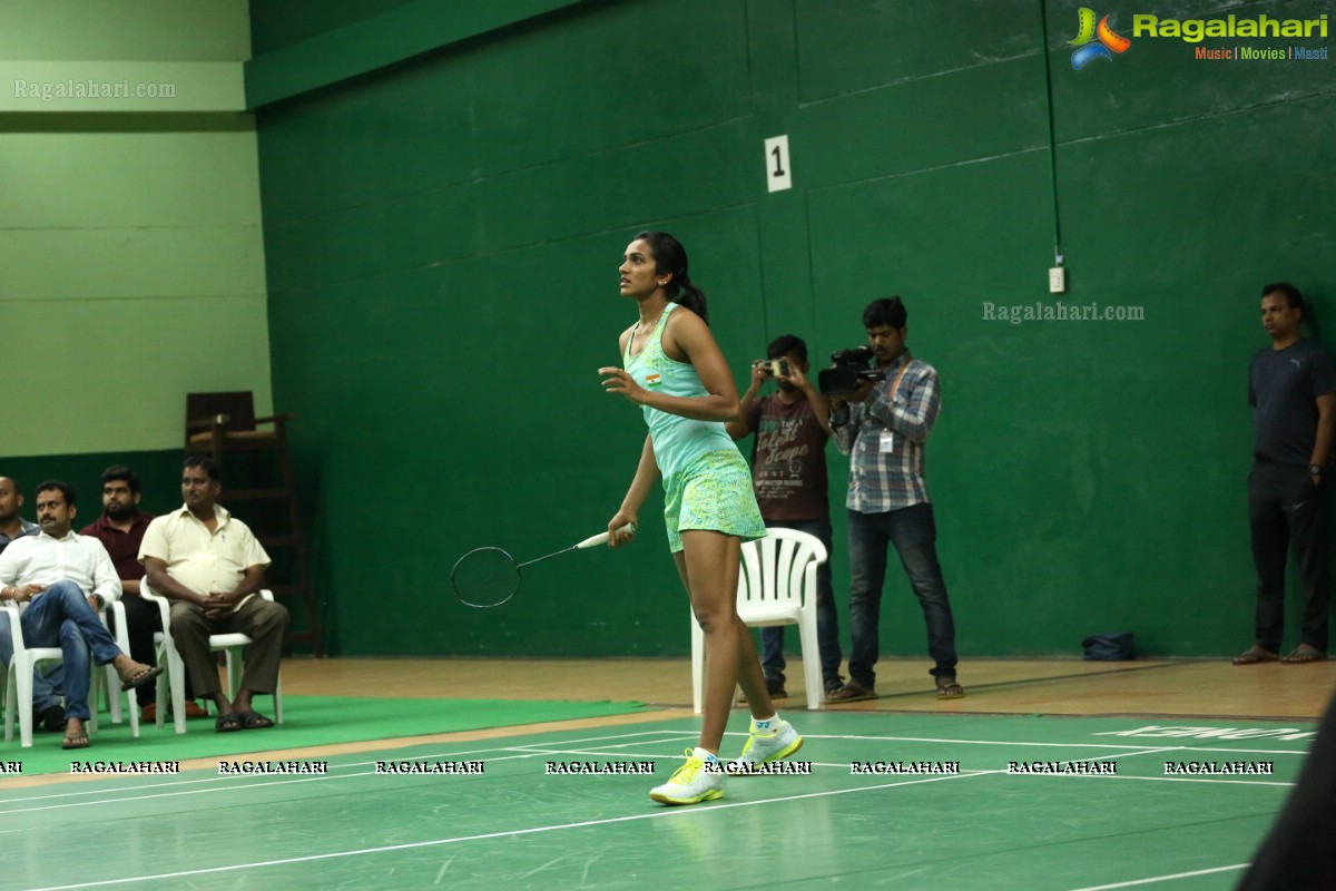 FNCC Shuttle Court Launch by Pullela Gopichand 