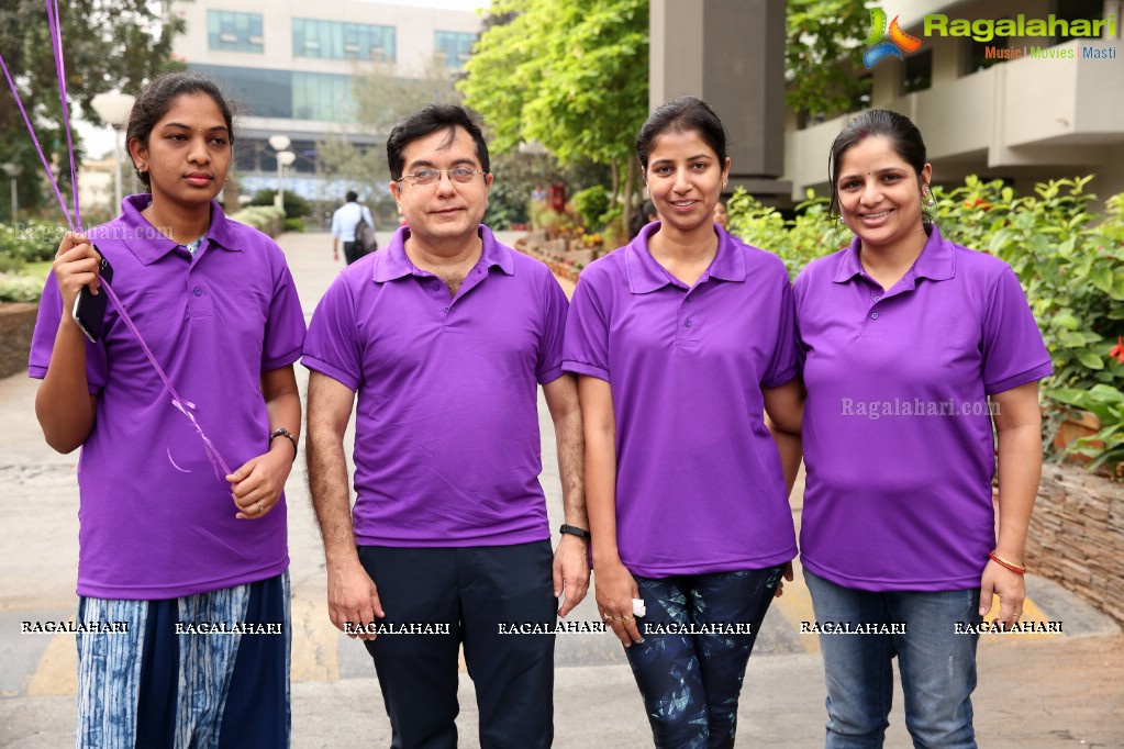 Actor Sumanth Flags Off The Glaucoma Awareness Walk Organised By LV Prasad Eye Institute, Banjara Hills