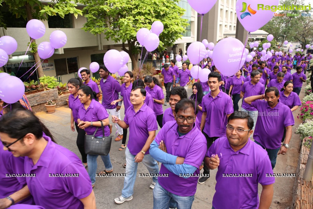 Actor Sumanth Flags Off The Glaucoma Awareness Walk Organised By LV Prasad Eye Institute, Banjara Hills