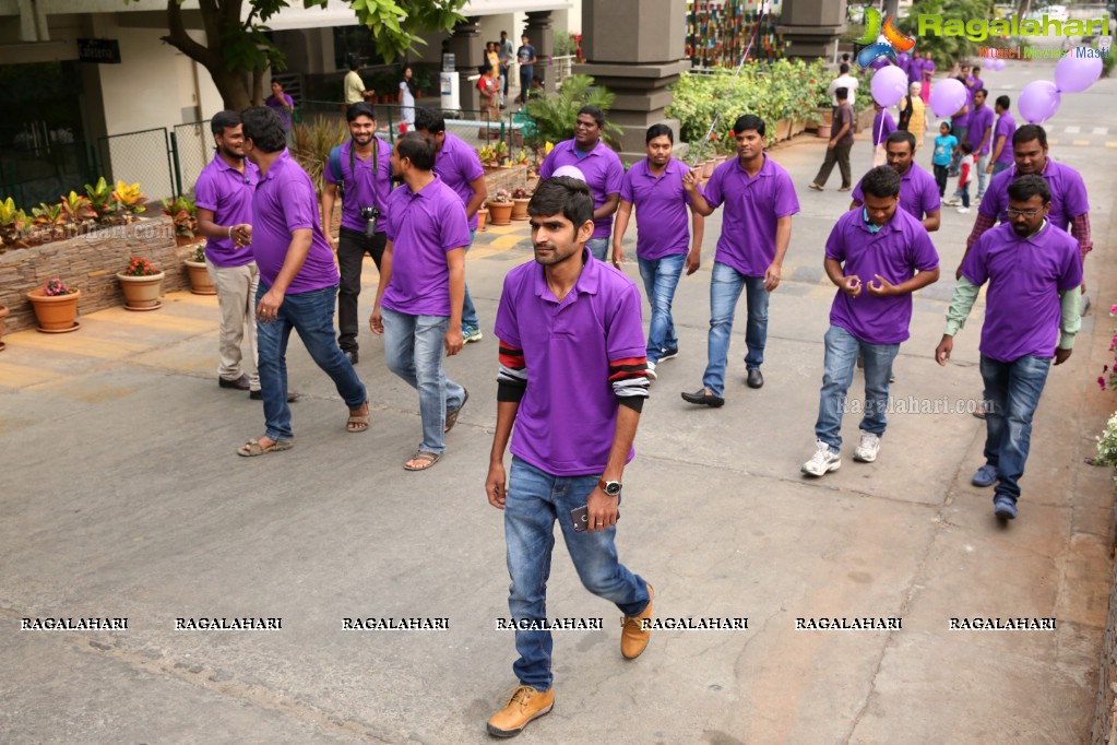 Actor Sumanth Flags Off The Glaucoma Awareness Walk Organised By LV Prasad Eye Institute, Banjara Hills