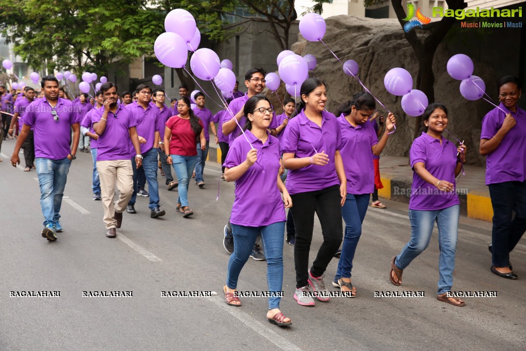 Actor Sumanth Flags Off The Glaucoma Awareness Walk Organised By LV Prasad Eye Institute, Banjara Hills