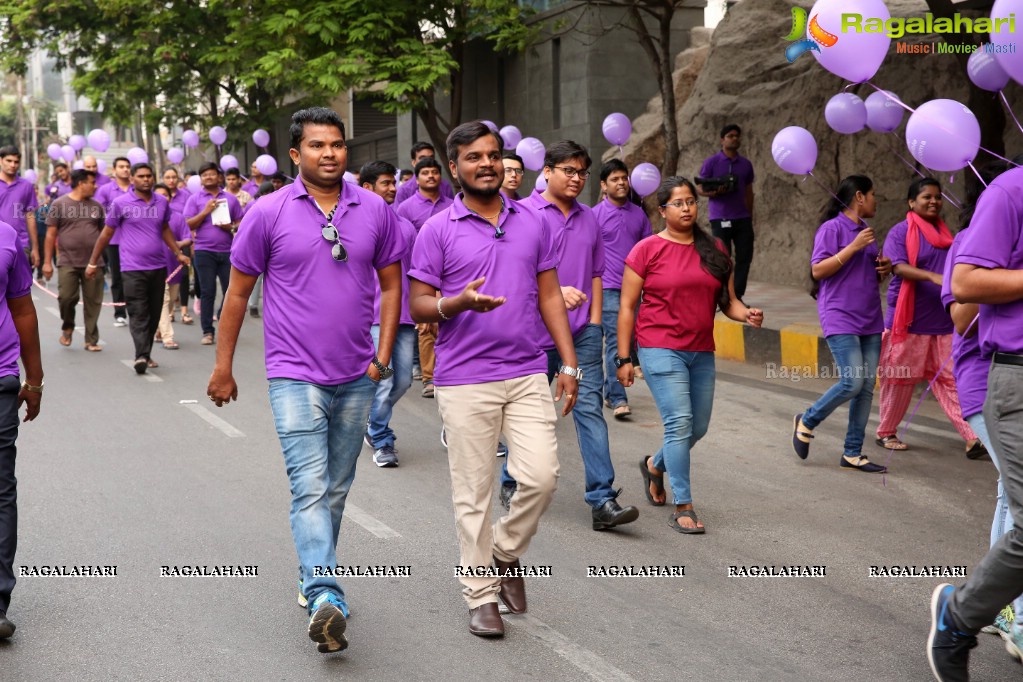 Actor Sumanth Flags Off The Glaucoma Awareness Walk Organised By LV Prasad Eye Institute, Banjara Hills