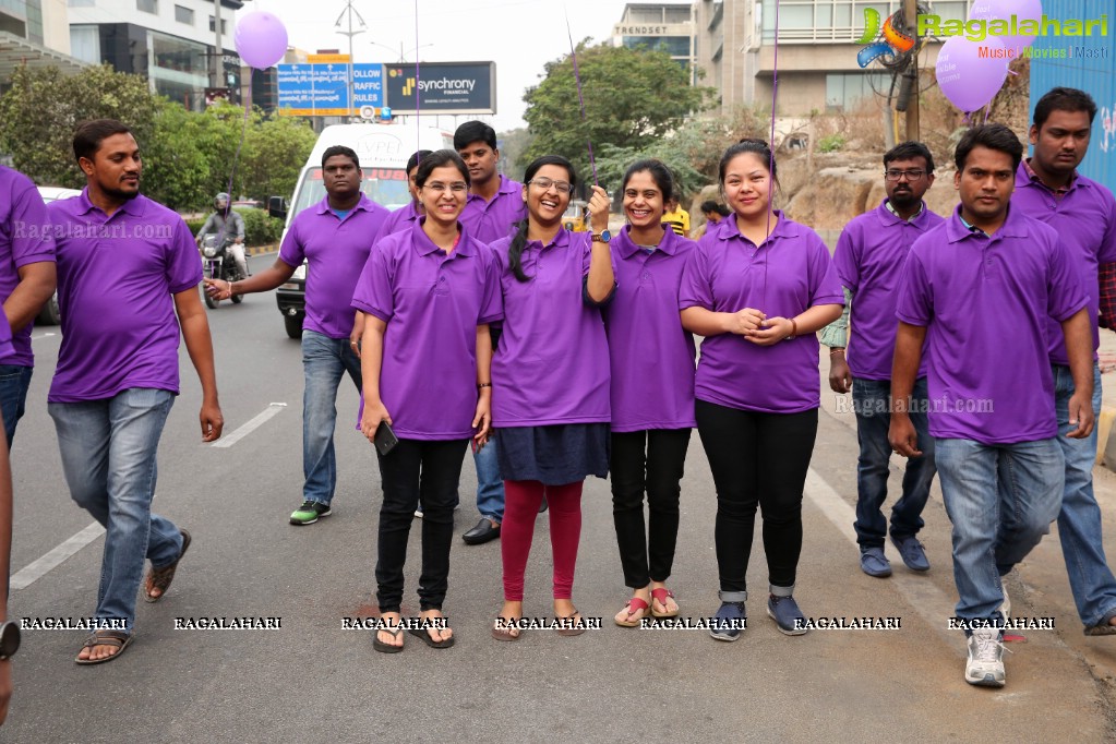 Actor Sumanth Flags Off The Glaucoma Awareness Walk Organised By LV Prasad Eye Institute, Banjara Hills