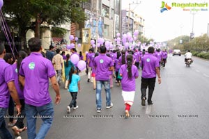 Glaucoma Awareness Walk Flags Off