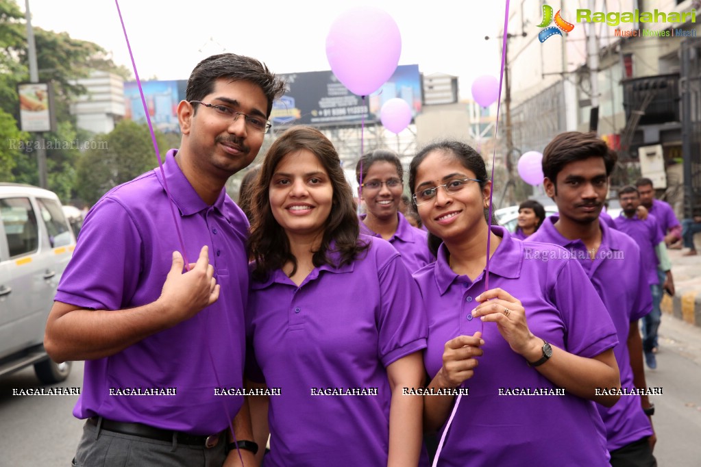 Actor Sumanth Flags Off The Glaucoma Awareness Walk Organised By LV Prasad Eye Institute, Banjara Hills