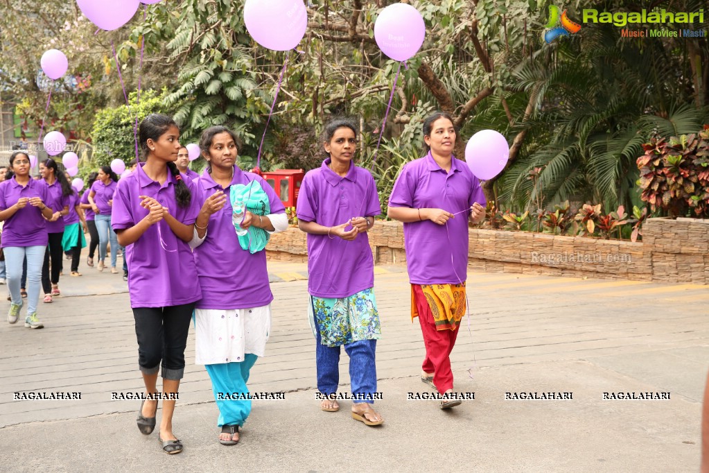 Actor Sumanth Flags Off The Glaucoma Awareness Walk Organised By LV Prasad Eye Institute, Banjara Hills