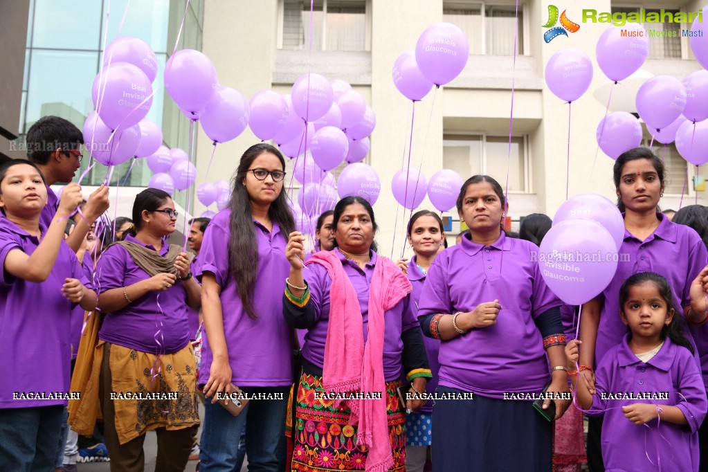 Actor Sumanth Flags Off The Glaucoma Awareness Walk Organised By LV Prasad Eye Institute, Banjara Hills