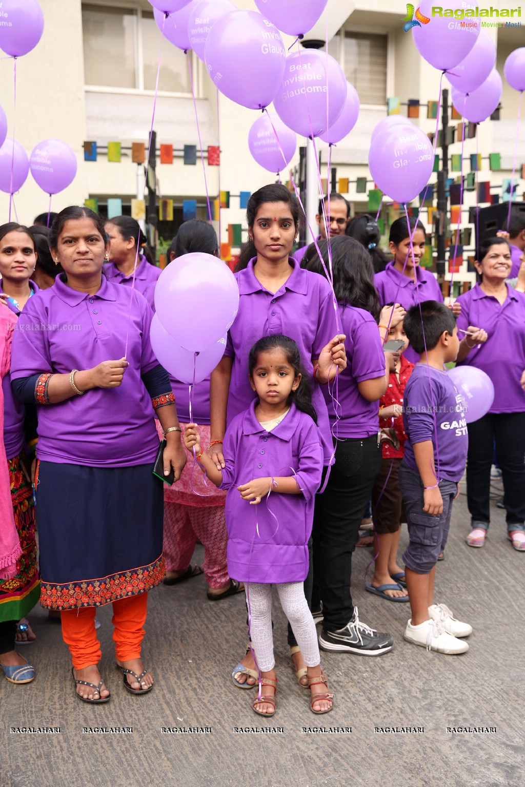 Actor Sumanth Flags Off The Glaucoma Awareness Walk Organised By LV Prasad Eye Institute, Banjara Hills