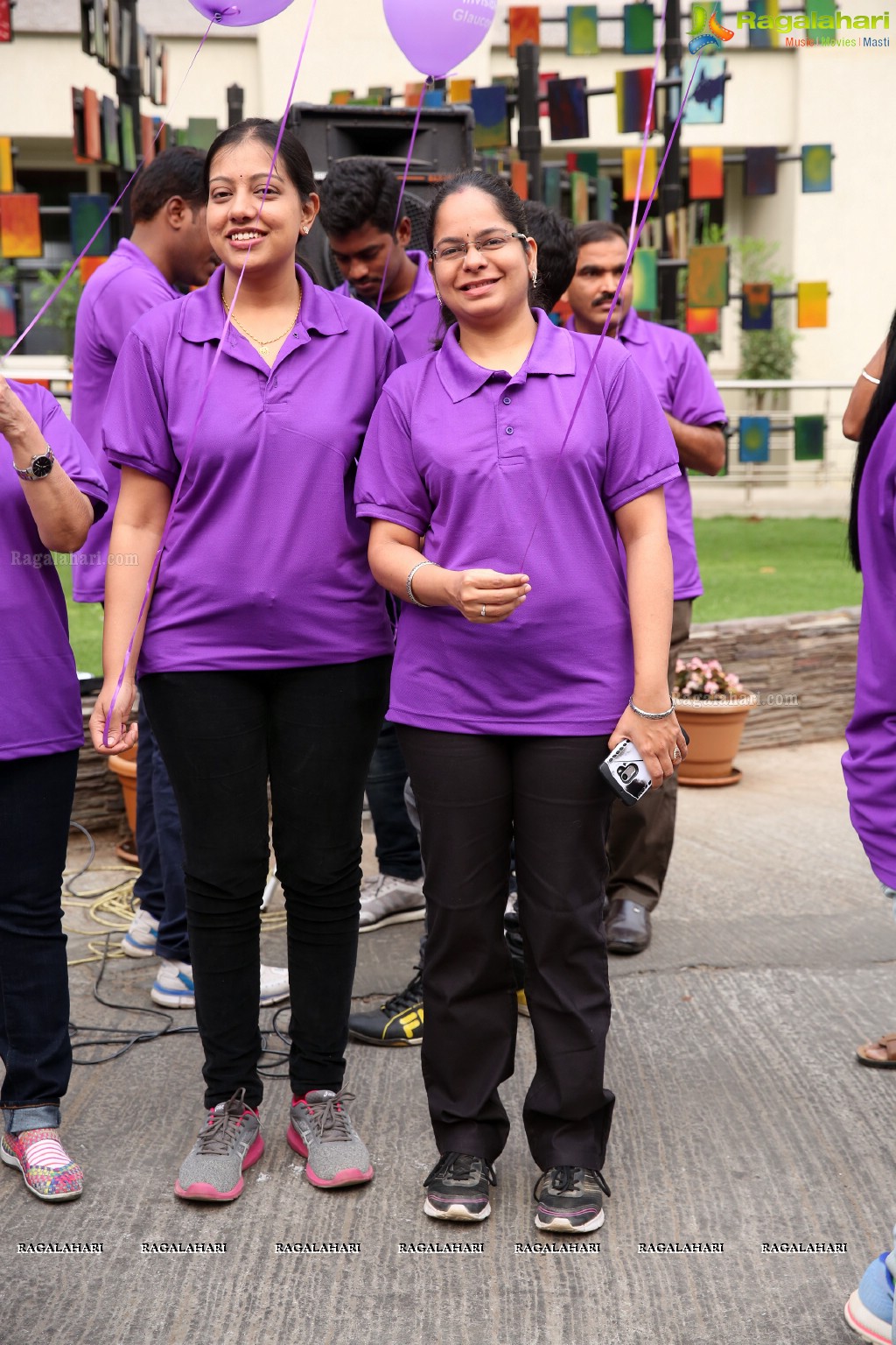 Actor Sumanth Flags Off The Glaucoma Awareness Walk Organised By LV Prasad Eye Institute, Banjara Hills