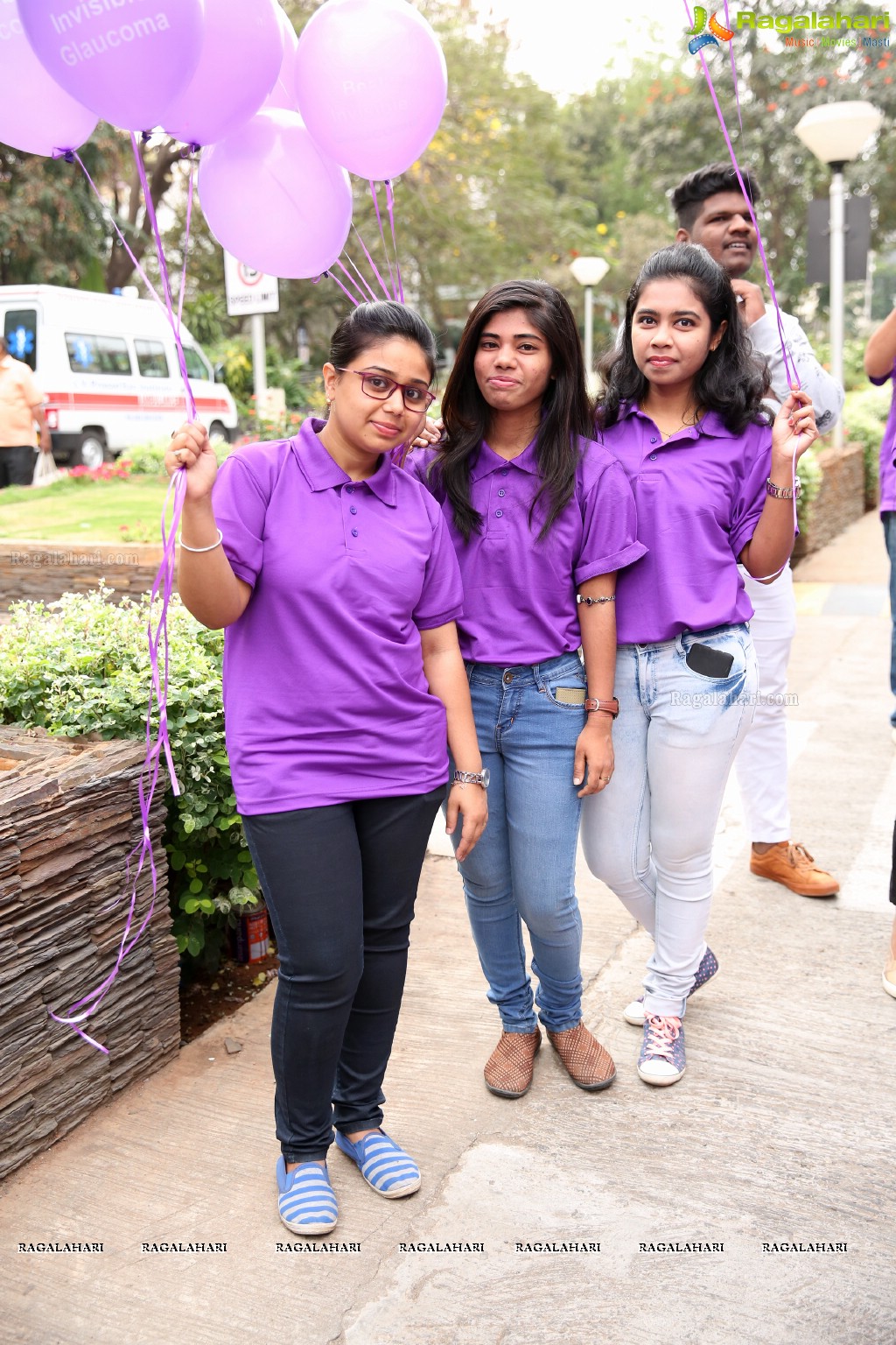 Actor Sumanth Flags Off The Glaucoma Awareness Walk Organised By LV Prasad Eye Institute, Banjara Hills