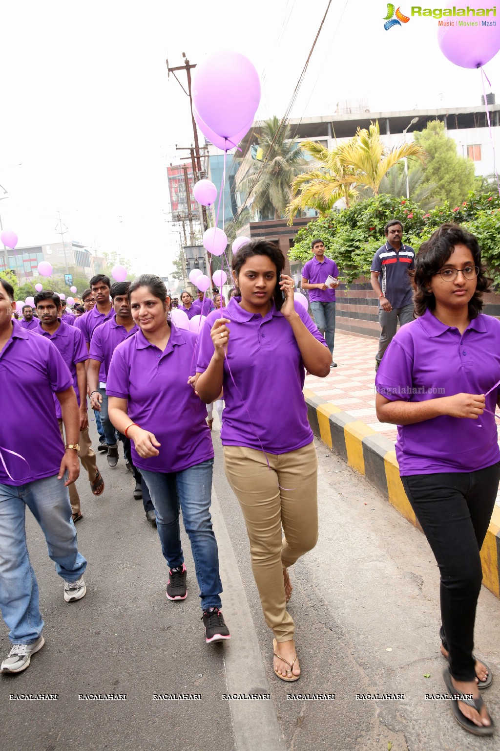 Actor Sumanth Flags Off The Glaucoma Awareness Walk Organised By LV Prasad Eye Institute, Banjara Hills