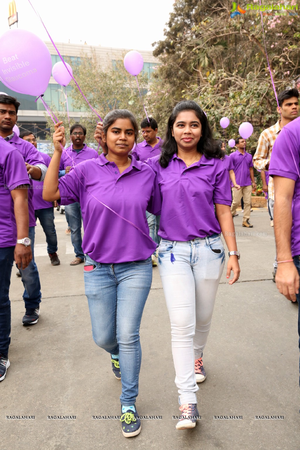 Actor Sumanth Flags Off The Glaucoma Awareness Walk Organised By LV Prasad Eye Institute, Banjara Hills