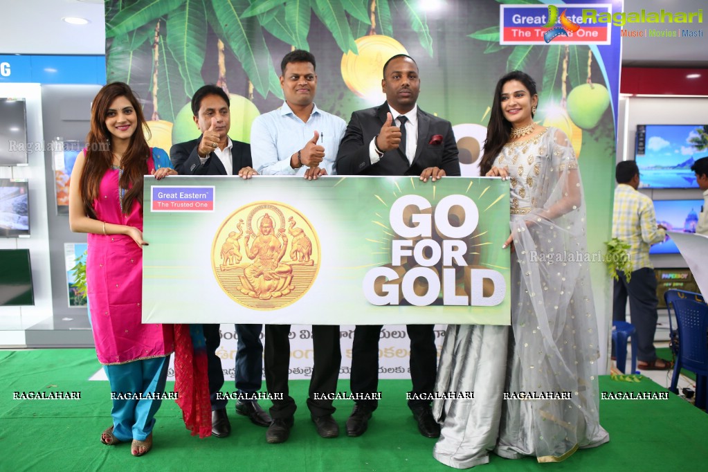 'Go for Gold' offer Launch at Great Eastern Electronics