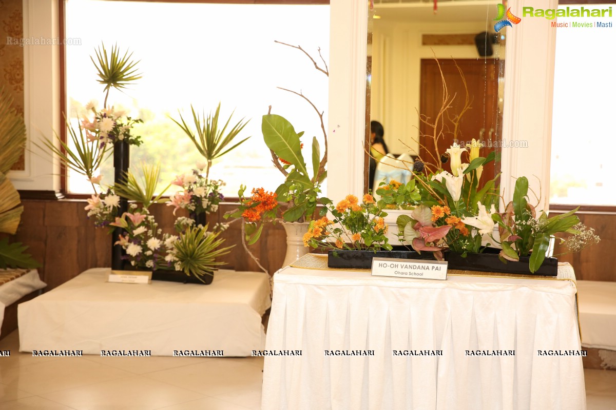 Guru Samhitha Annual Ikebana Exhibition at Film Nagar Cultural Center