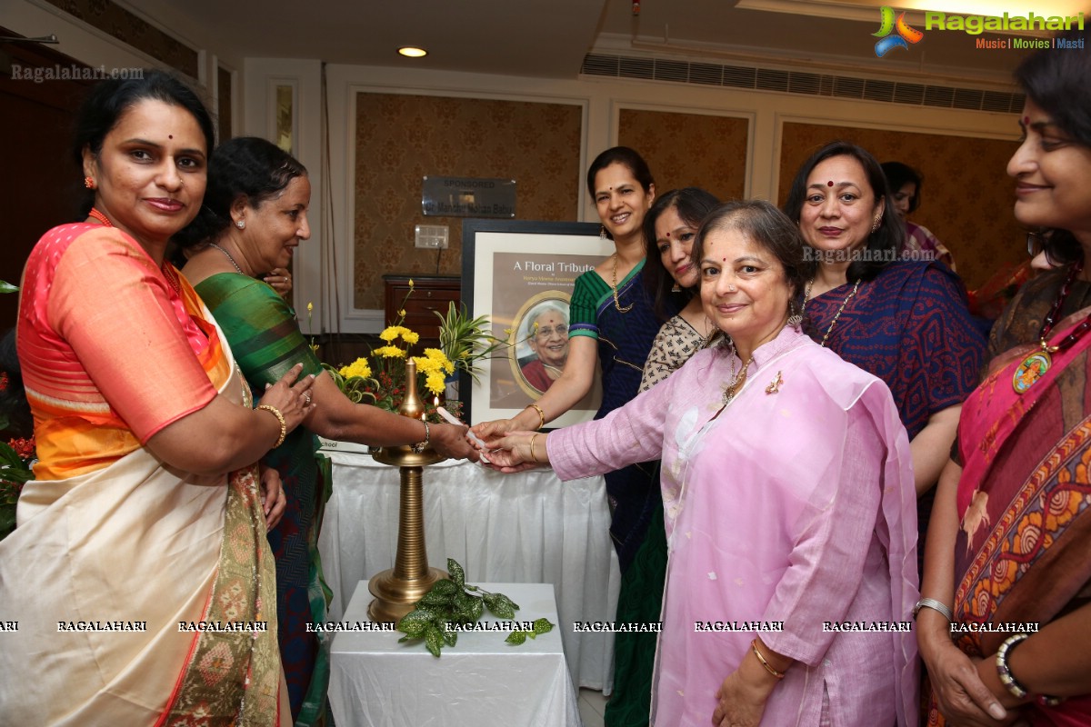 Guru Samhitha Annual Ikebana Exhibition at Film Nagar Cultural Center