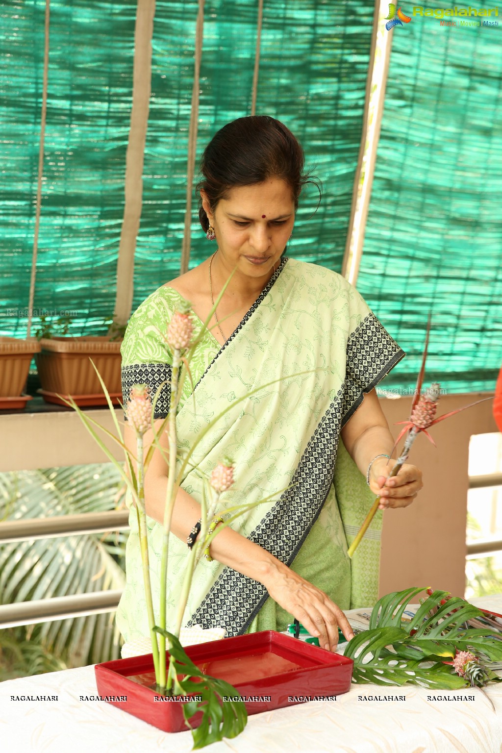 Ikebana Event by Rekha Reddy at Suvarna Nilayam, Hyderabad