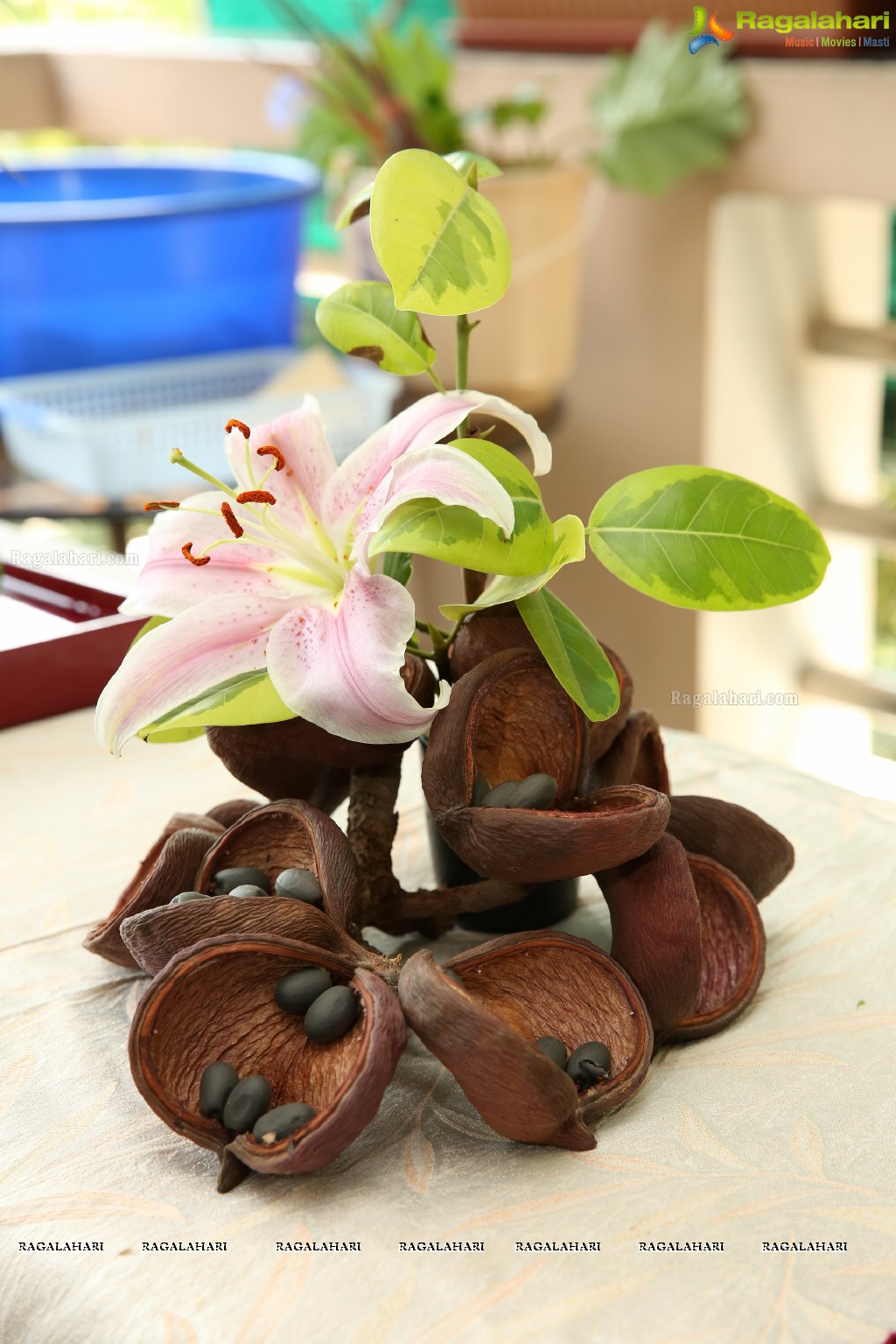 Ikebana Event by Rekha Reddy at Suvarna Nilayam, Hyderabad