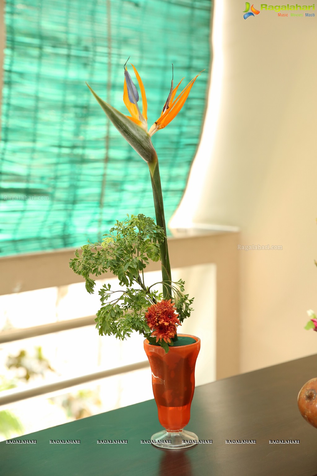 Ikebana Event by Rekha Reddy at Suvarna Nilayam, Hyderabad