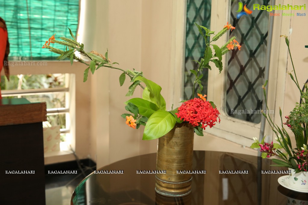 Ikebana Event by Rekha Reddy at Suvarna Nilayam, Hyderabad