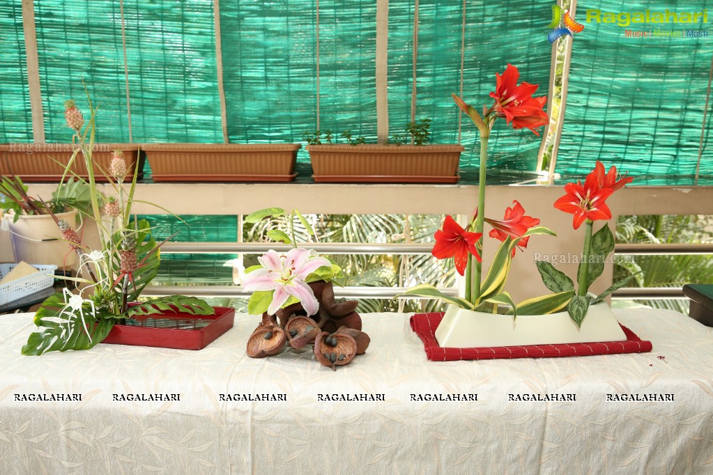 Ikebana Event by Rekha Reddy at Suvarna Nilayam, Hyderabad