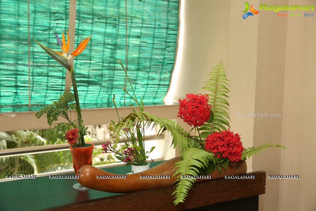 Ikebana Event by Rekha Reddy at Suvarna Nilayam, Hyderabad